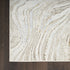 5' X 7' Gold Gray and Ivory Abstract Non Skid Area Rug